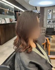헤어 시술 후 고객 리뷰 사진 1