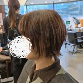 헤어 시술 후 고객 리뷰 사진 1